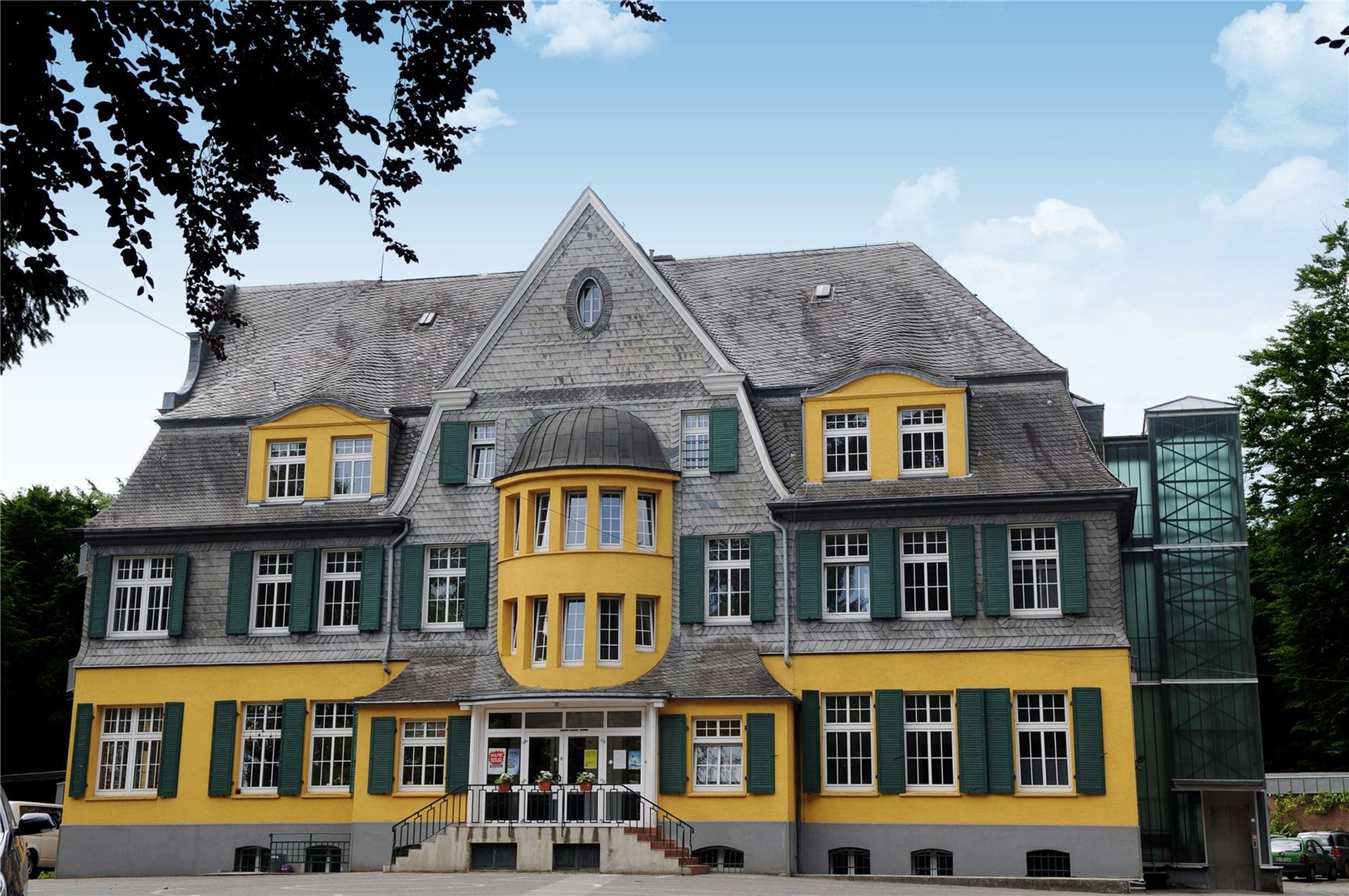 Schulgebäude der Paul Moor-Schule